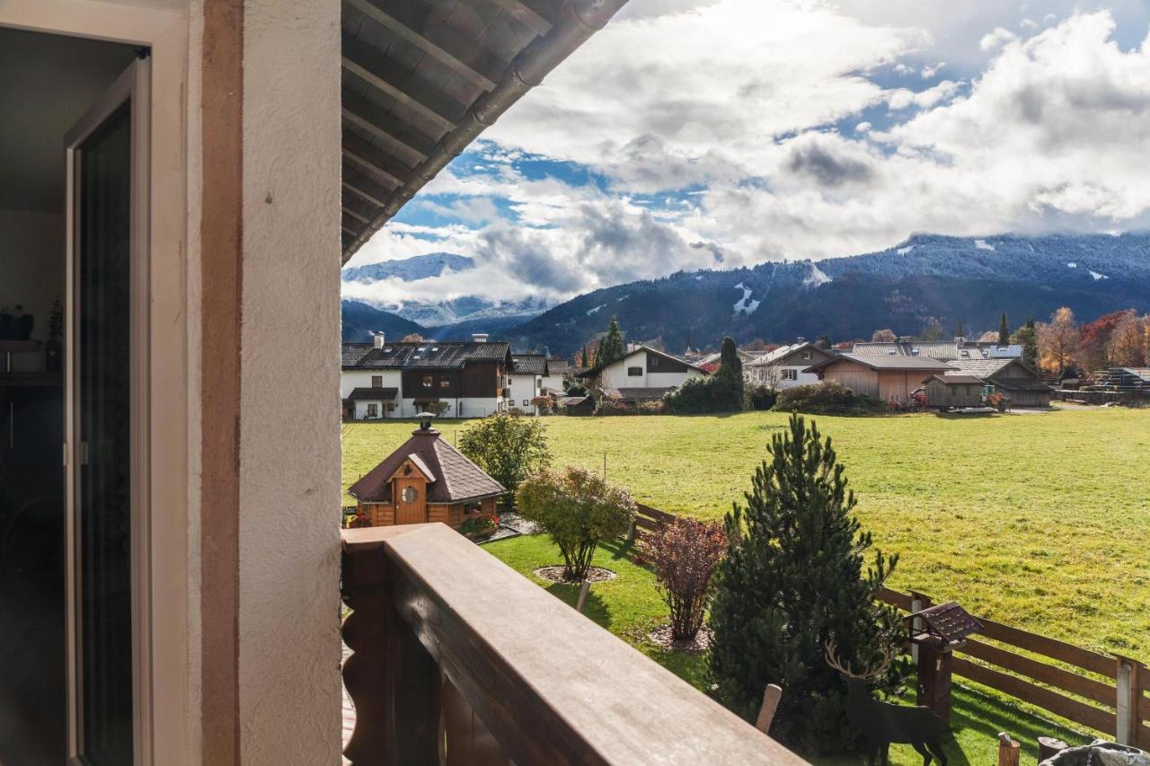 Ferienwohnung Waldruhe Garmisch-Partenkirchen járás Kültér fotó